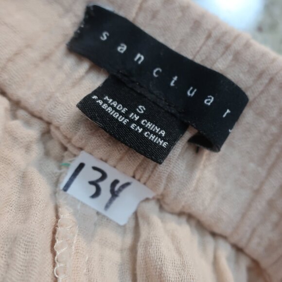 Womens Sanctuary Salmon Pink Wide Leg Pants S - Picture 7 of 7